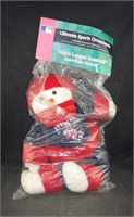 Cleveland Indians Plush Snowman In Package