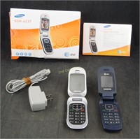 Samsung Sgh-a237 At&t Flip Phone Cellphone