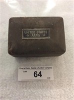US Army Soap Box With Peep Sights williams and