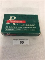 Vintage Remington 180 Gr. High Speed 30-06