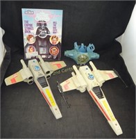 Vintage Star Wars Toys Ships Tie Fighter X-wing