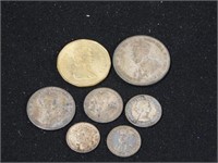 Older Canadian coins: 1922? - 1915 shilling -