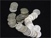 $4.00 roll of Mercury dimes