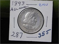 1893 (AU-UNC) Columbian half dollar World's