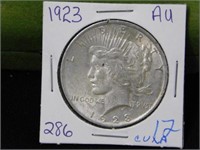 1923S Peace silver dollar