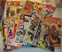 Vintage Lot of Various DC & Marvel Comic Books