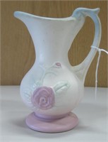 5" Vintage Hull USA Floral Ceramic Miniature Vase