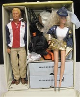 VNTG 1960's Mattel Barbie Ken Doll Closet & Case