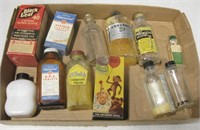 Vintage Medicine, House Cleaner & Other Bottles