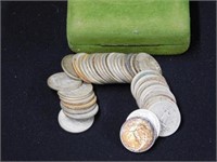 $10 roll of Washington silver quarters