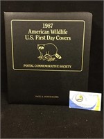 1987 American Wildlife 1st Day Covers