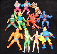 Misc. action figures, some are missing parts