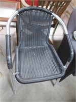 Vintage Tube Steel Patio Chair