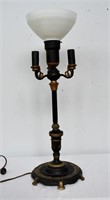 Antique Tri Light Table Lamp - 31"h