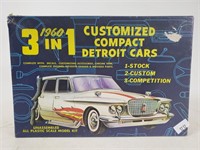 Empty vintage Detroit model car box