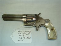Remington WS Smoot #3,  38 rimfire, S/A revolver