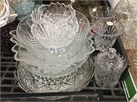 crystal dishes/bowls