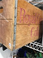 Royal Crown Cola Wooden Box