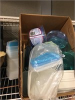 plastic containers with covers