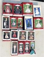 18 Barbie Hallmark Keepsake Ornaments Most  Boxed