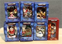 6 Costco Collectible Gift Ornaments in Boxes