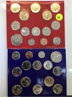 2-SETS 2011 U.S. MINT UNC. COIN SETS