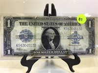 1923  $1 SILVER CERTIFICATE BLANKET NOTE