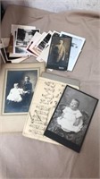 Group of vintage black-and-white photos