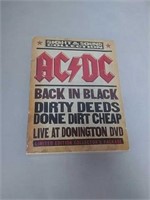 AC DC Back in Black collector's edition package