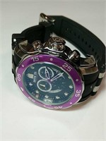 Invicta Pro Diver purple watch