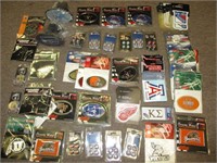 LICENSED SPORTS STICKERS, EMBLEMS & MORE