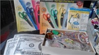 CRAFTER'S BOX LOT_NEW IN PACKAGES SCISSORS