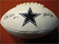 BOB LILLY AUTOGRAPHED FOOTBALL