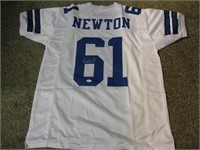 NATE NEWTON AUTOGRAPHED JERSEY