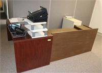 2 Desks and Small File Cabinet