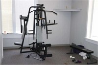 Contents of Upstairs Exercise Room