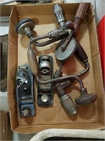 Vintage drills and hand plane