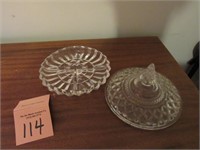 Fostoria Dish and Lid