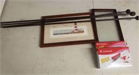 Singer Sew Quick, Curtain Rods, Print & Frame