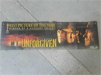 Clint Eastwood "Unforgiven" Movie Banner