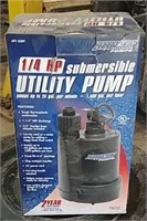 Quarter Horsepower Submersible Utility Pump