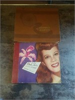 (2) Vintage Record Albums with Records