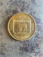 Vintage The Golden Lamb Token from the Honey
