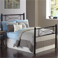 Bowknot Black Bed Frame Twin $60 Ret