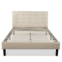 Zinus  Upholstered Platform Bed King $388 Retail