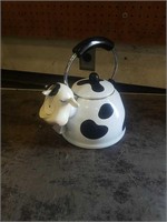 Metal Cow Teapot