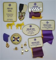 Lion's Club Pins - Badges of Distinction and other