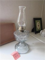 Vintage Commercial Oil Lamp