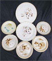 Vintage stoneware plates