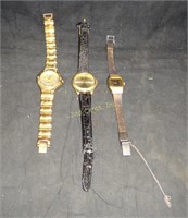 Lot Of 3 Watches Croton Riviera & Seiko